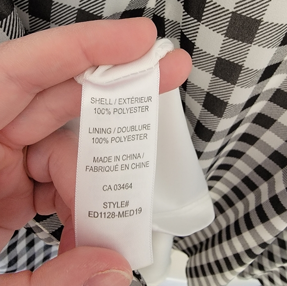 Ricki's, dress, size 16, black and white - Picture 5 of 5